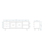 Woodchy Auris TV Cabinet