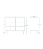 Woodchy Brio Chest of Drawers