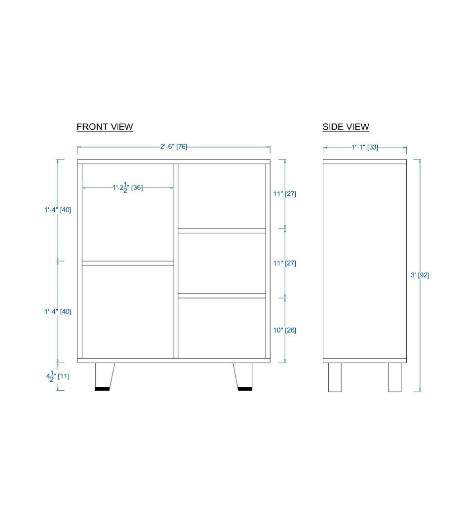 Woodchy Classico Bookcase