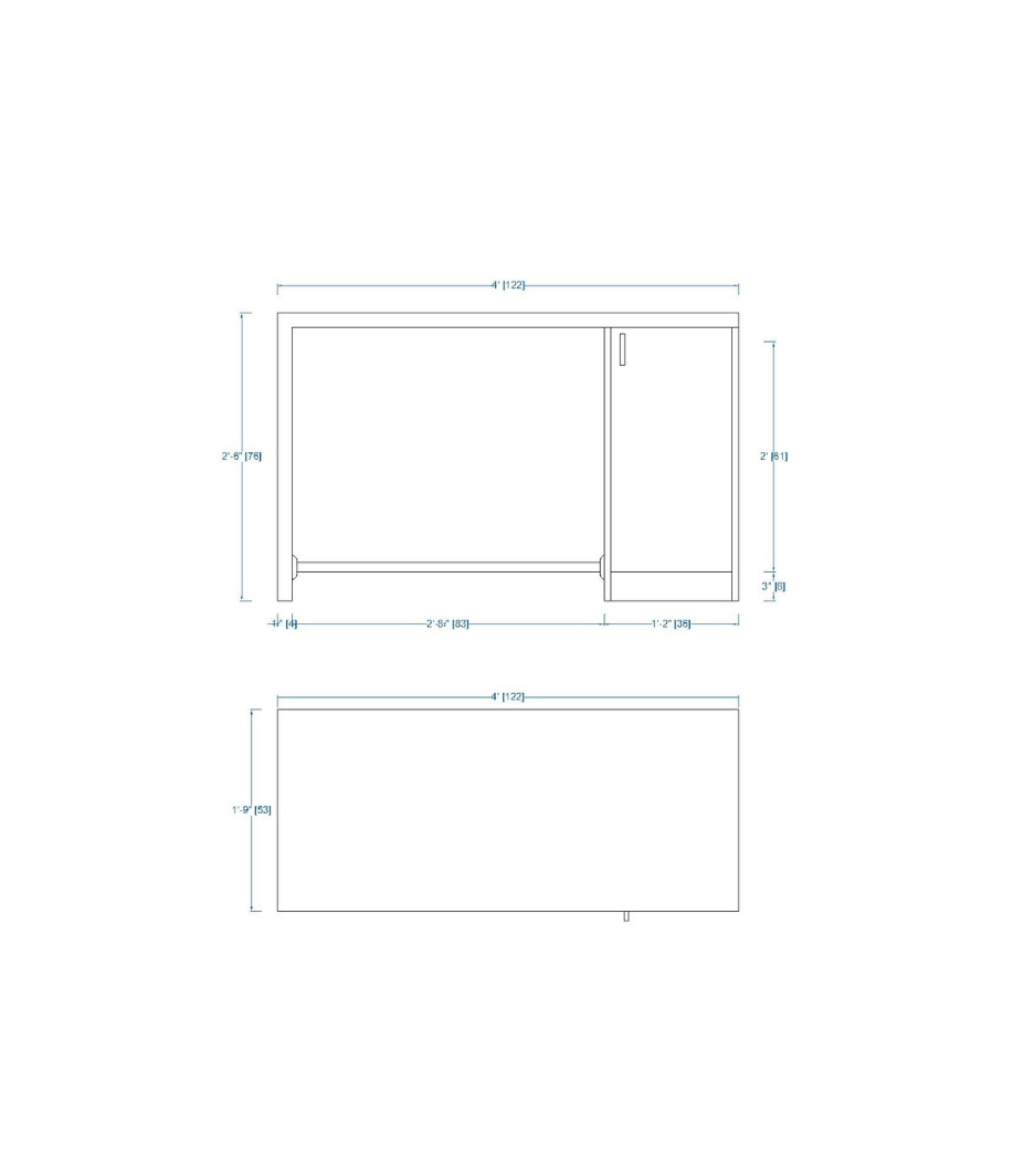 Woodchy Doxa Study Table