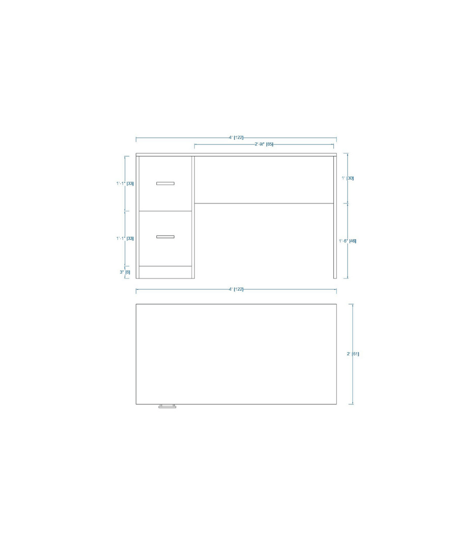 Woodchy Eidos Study Table
