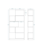 Woodchy Elio Bookcase