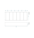 Woodchy Filo Bookcase