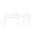 Woodchy Foca Study Table