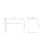 Woodchy Harmo Study Table