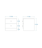 Woodchy Livo Chest of Drawers