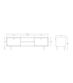 Woodchy Matis TV Cabinet