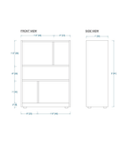 Woodchy Noble Bookcase