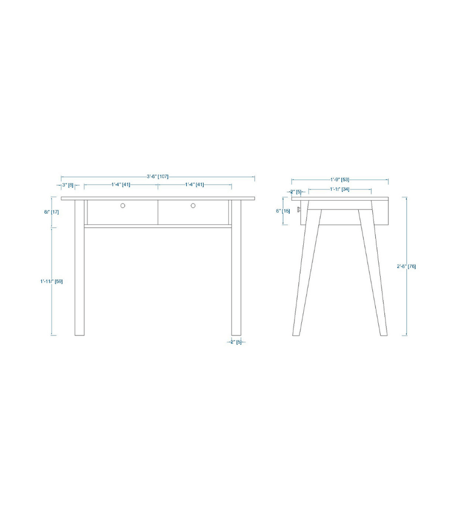 Woodchy Nous Study Table