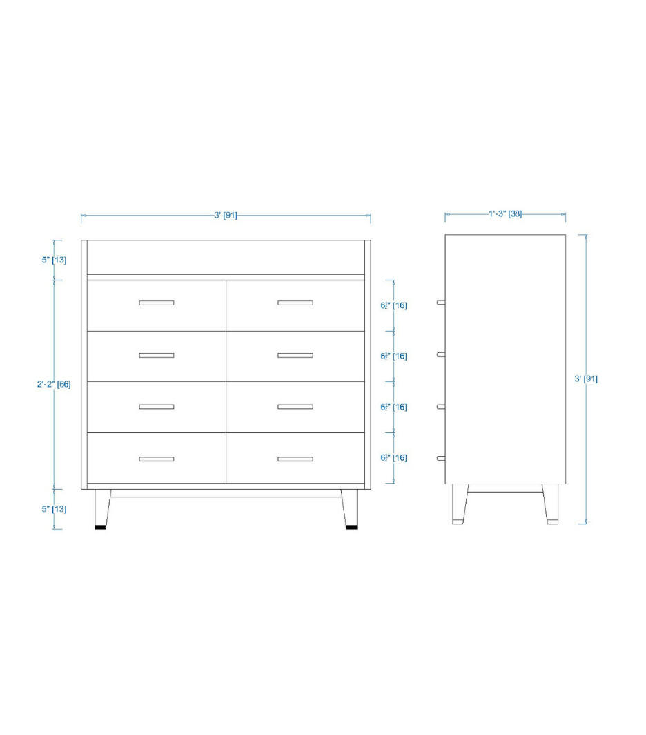 Woodchy Onesto Chest of Drawers