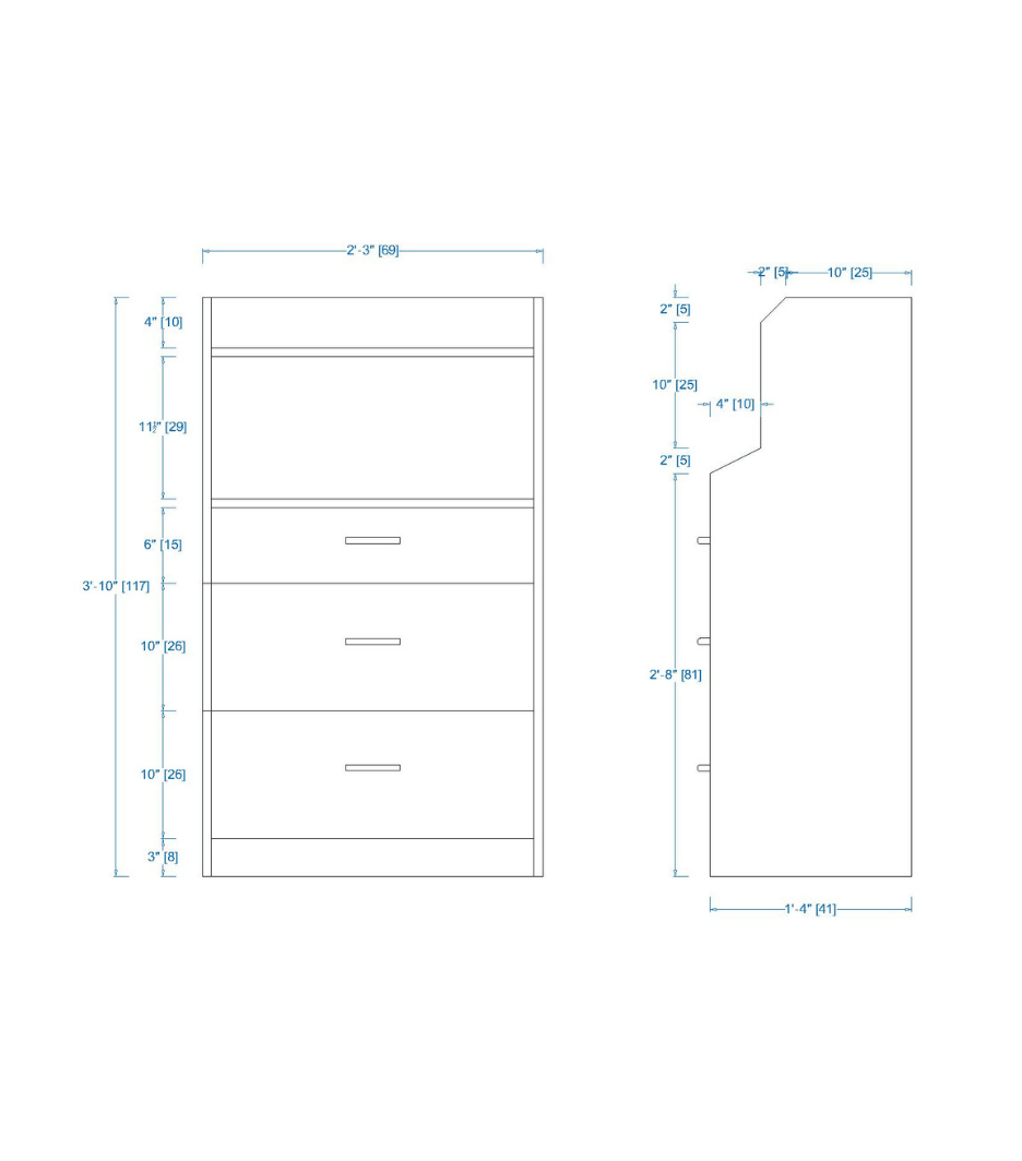 Woodchy Pleno Chest of Drawers