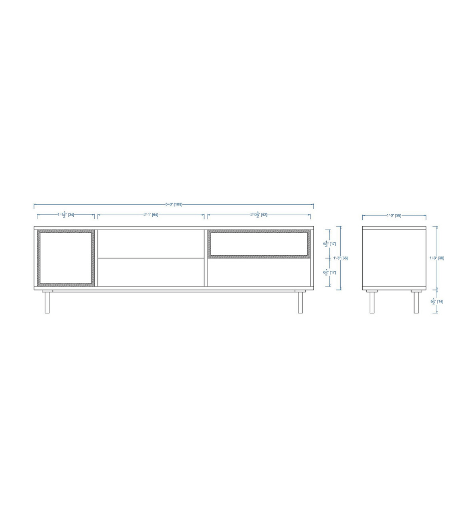 Woodchy Ritmo TV Cabinet