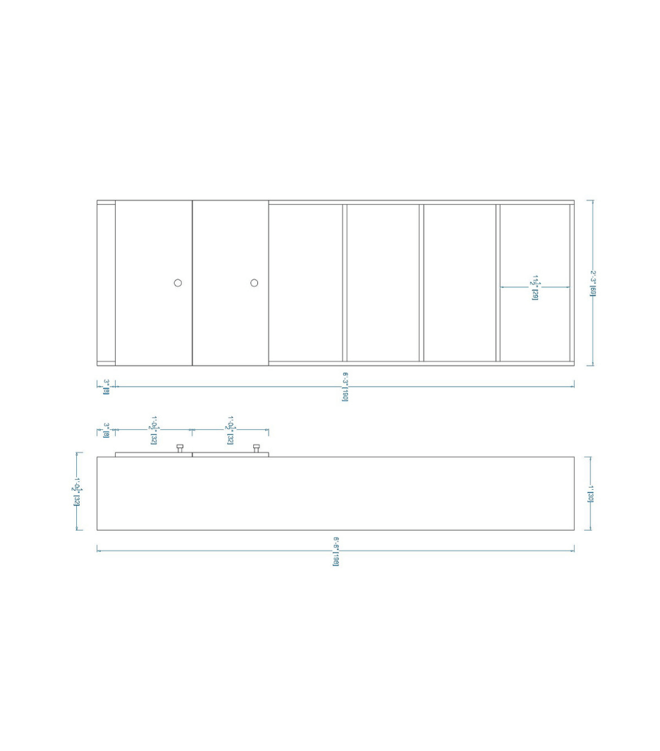 Woodchy Romano Bookcase