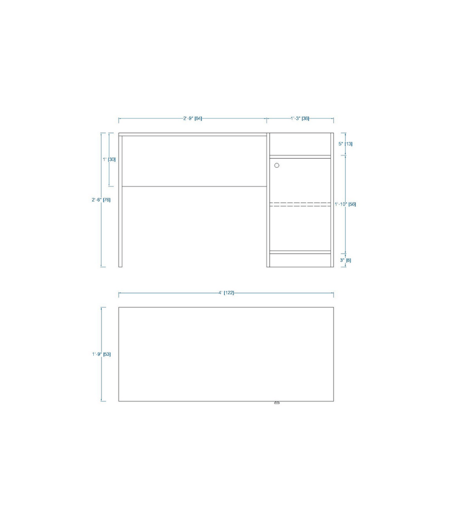 Woodchy Scrivo Study Table
