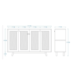 Woodchy Senio Chest of Drawers