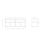 Woodchy Sparto TV Cabinet