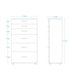 Woodchy Spazio Chest of Drawers