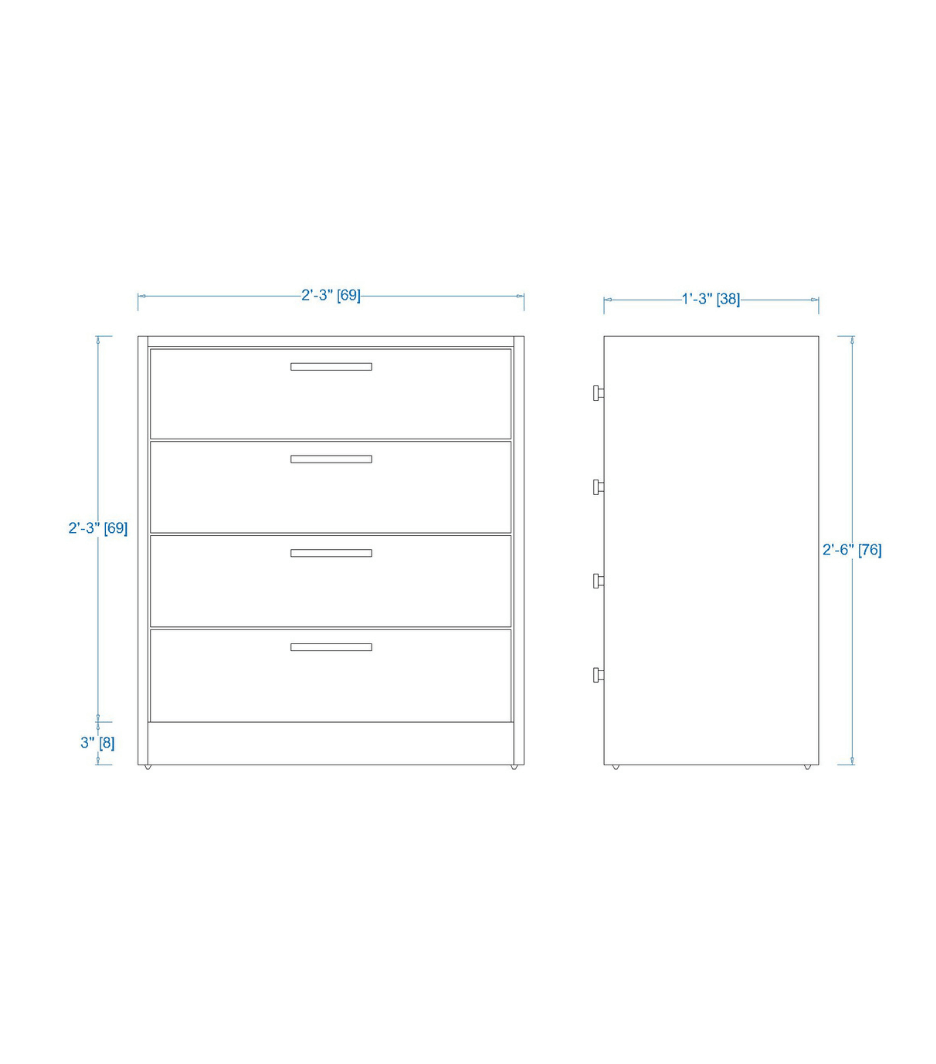 Woodchy Torino Chest of Drawers