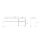 Woodchy Vistra TV Cabinet