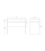 Woodchy Zetio Study Table