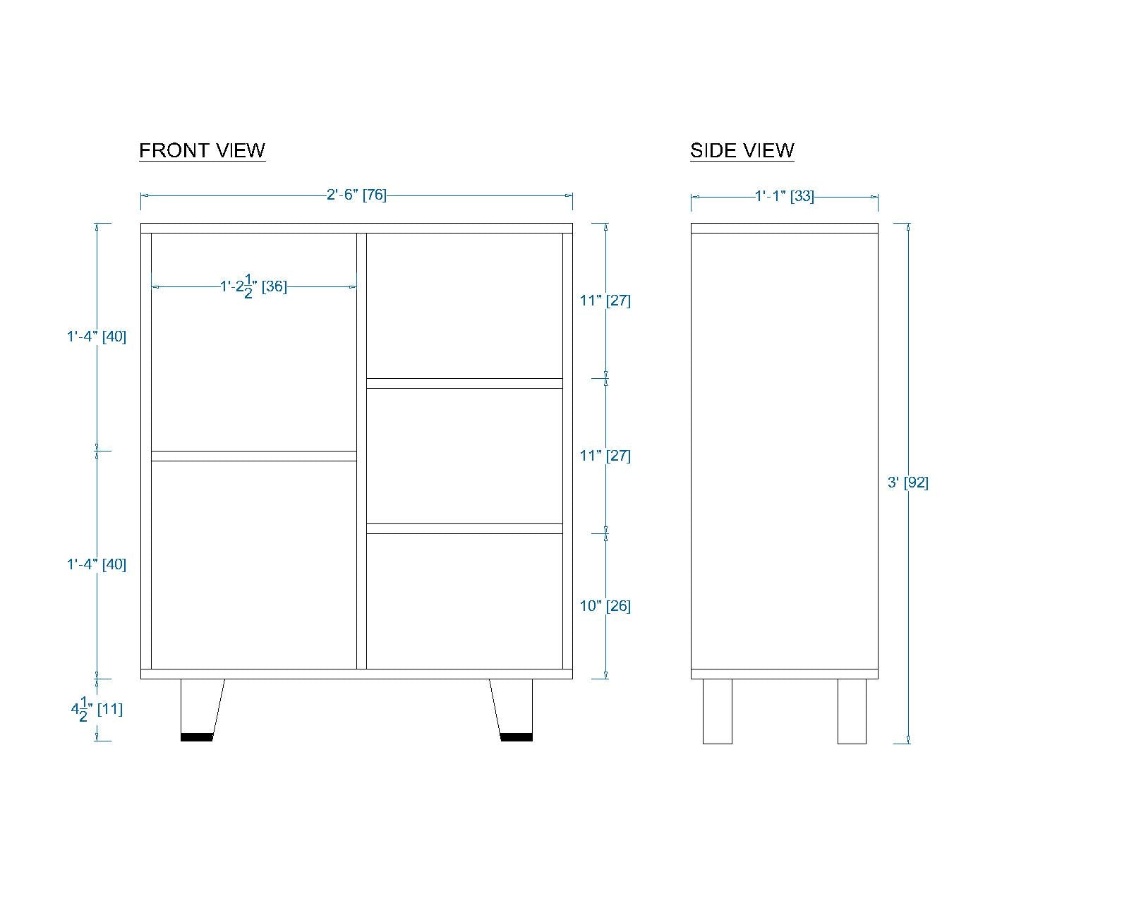 Woodchy Classico Bookcase