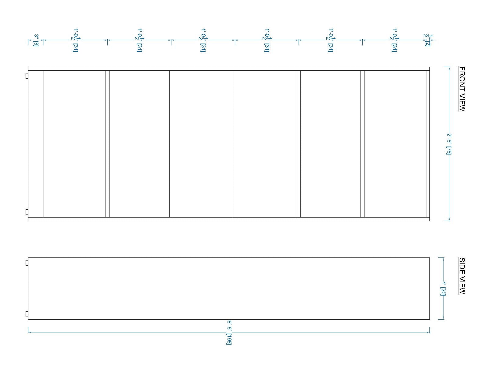 Woodchy Filo Bookcase