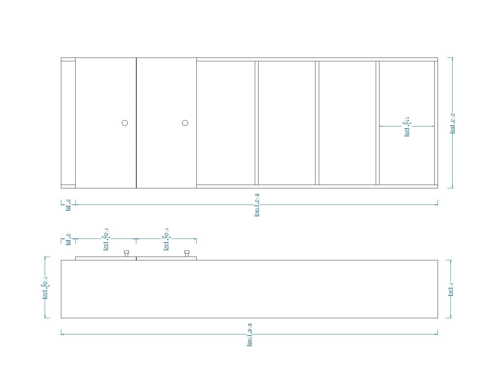Woodchy Romano Bookcase