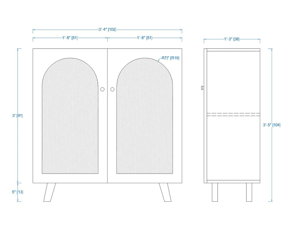 Woodchy Cubo Chest Of Drawers