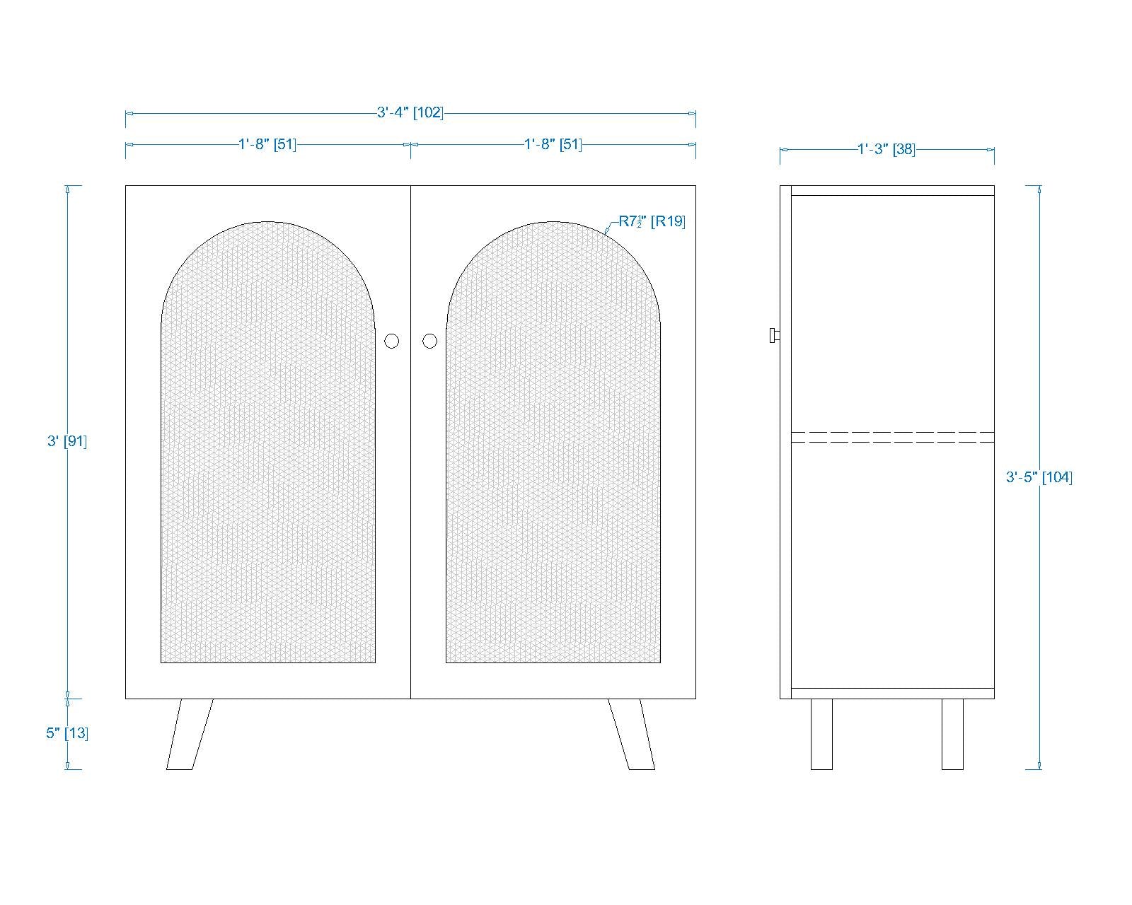 Woodchy Cubo Chest Of Drawers