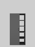 Woodchy Aven Bookcase